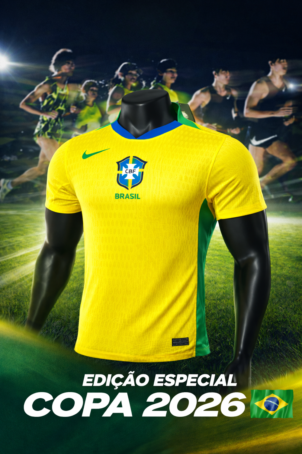 Camiseta Brasil Copa 2026